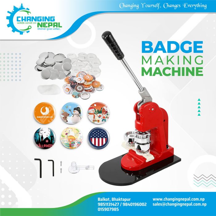 Badge Making Machine